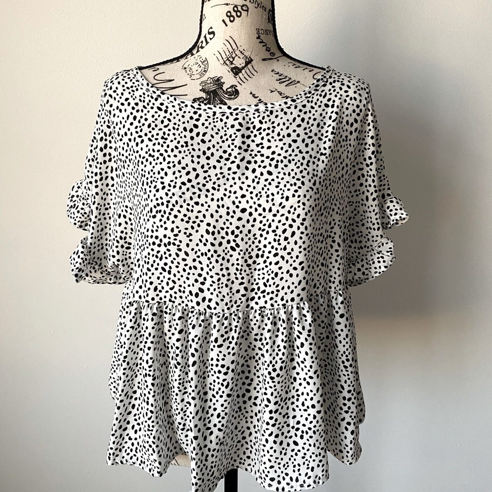 Francesca’s Babydoll Top